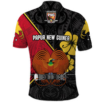 The Kumuls PNG Polo Shirt Papua New Guinea Polynesian Dynamic Style Black LT14 - Polynesian Pride