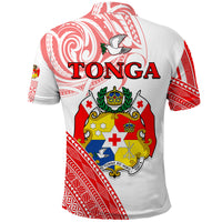 Custom Tonga Polo Shirt Tongan Pattern Blithesome LT13 - Polynesian Pride
