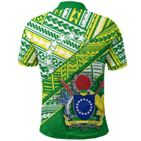 Custom Cook Islands Rugby Polo Shirt New Breathable LT13 - Polynesian Pride