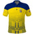(JACKSON) Niue Polo Shirt Rock of Polynesia Golden LT13 Unisex Golden - Polynesian Pride
