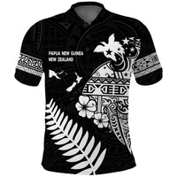 Custom Papua New Guinea New Zealand Polo Shirt Maori Polynesian LT13 - Polynesian Pride