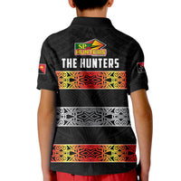 The Hunters PNG Polo Shirt KID Papua New Guinea Hunters Rugby LT13 - Polynesian Pride
