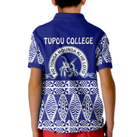 TOLOA Polo Shirt KID Tupou College Tonga Pattern LT13 - Polynesian Pride