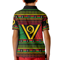 Vanuatu Polo Shirt KID Christmas LT6 - Polynesian Pride