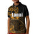 (Custom Personalised) Hawaiian Islands Polo Shirt KID Lanai LT6 Unisex Orange - Polynesian Pride
