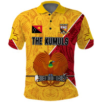 (Custom Text and Number) The Kumuls PNG Polo Shirt Papua New Guinea Polynesian Dynamic Style LT14 - Polynesian Pride
