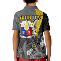 (Custom Personalised) Philippines Sampaguita Polo Shirt KID Simple Polynesian Sun Filipino LT13 - Polynesian Pride