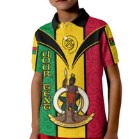 Custom Vanuatu Polo Shirt Pig Tusk Polynesian LT13 - Polynesian Pride