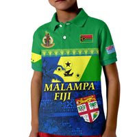 Malampa Fiji Day Polo Shirt Vanuatu Polynesia mix Flowers LT13 - Polynesian Pride