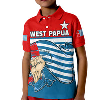 Free West Papua Polo Shirt One People One Soul Strong West Papuan LT13 - Polynesian Pride