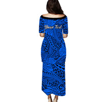 (Custom Personalised) Hawaii Puletasi Dress Polynesian Tribal Art Ver.04 LT14 - Polynesian Pride