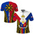 Custom Philippines Polo Shirt Sun Rayonnant LT13 Unisex Red - Polynesian Pride