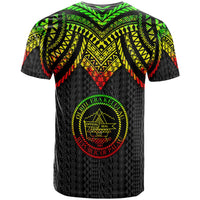 Palau T Shirt Polynesian Armor Style Reagge - Polynesian Pride