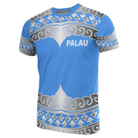 Palau All Over T Shirt Palau Wave Style - Polynesian Pride