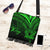 Papua New Guinea Boho Handbag - Green Color Cross Style One Size Boho Handbag Black - Polynesian Pride
