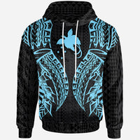 Papua New Guinea Hoodie Polynesian Lion Head Neon Style Unisex Neon - Polynesian Pride