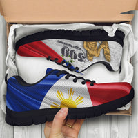 Philippines Sneakers - 500th Victory And Humanity Style Flag - Polynesian Pride
