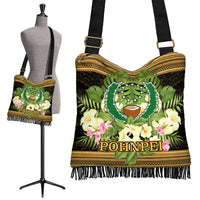 Pohnpei Boho Handbag - Polynesian Gold Patterns Collection - Polynesian Pride
