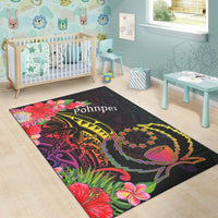 Pohnpei Area Rug - Tropical Hippie Style - Polynesian Pride