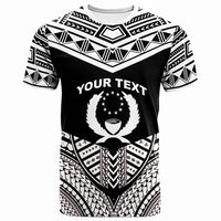Pohnpei Custom T Shirt Tribal Pattern Cool Style White Color Unisex White - Polynesian Pride