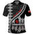 Tonga ANZAC Day Black and White Polo Shirt Lest We Forget LT7 Unisex Black - Polynesian Pride