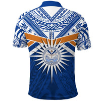 Marshall Islands Rugby Polo Shirt Forever - Polynesian Pride