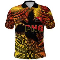 Papua New Guinea Polo Shirt Stalwart Polynesian Special LT13 Unisex Red - Polynesian Pride