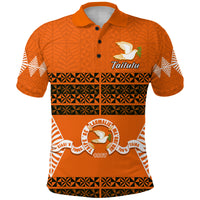 Custom Tailulu College Polo Shirt Tonga Pattern Class Year and Your Text LT13 - Polynesian Pride