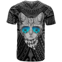 Polynesian T Shirt A Woman Who Loves Cats And Was Born In December - Polynesian Pride
