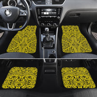 Polynesian Culture Hawaii Car Floor Mats Yellow One Size - Polynesian Pride