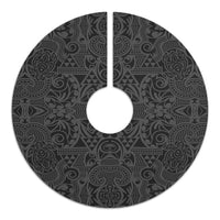 Polynesian Kakau Turtle Gray Tree Skirt - Polynesian Pride