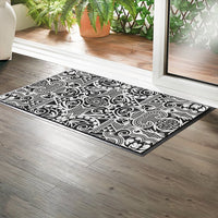 Polynesian Kakau Turtle Hawaii Door Mat - Polynesian Pride