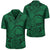 Polynesian Maori Lauhala Green Hawaiian Shirt Unisex Black - Polynesian Pride