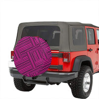 Polynesian Nation Pink Hawaii Spare Tire Cover - Polynesian Pride
