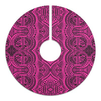 Polynesian Symmetry Pink Tree Skirt - Polynesian Pride