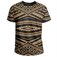 Polynesian Tatau Gold T Shirt - Polynesian Pride