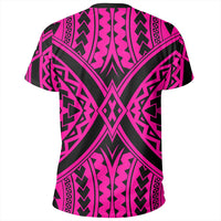 Polynesian Tradition Pink T Shirt - Polynesian Pride
