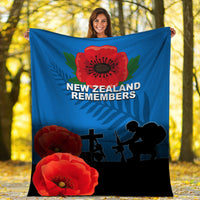 Anzac Day- New Zealand Remembers Premium Blanket LT6 - Polynesian Pride