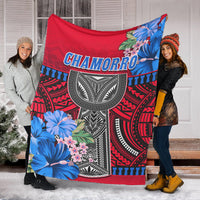 Guam Chamorro Premium Blanket Latte Stone Red Polynesian Haligi LT13 - Polynesian Pride