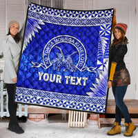(Custom Personalised) Tonga Queen Salote College Premium Quilt Simplified Version LT8 - Polynesian Pride