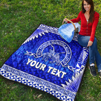 (Custom Personalised) Tonga Queen Salote College Premium Quilt Simplified Version LT8 - Polynesian Pride