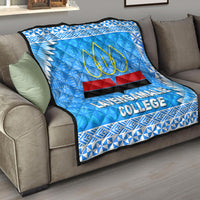 Tonga Lavengamalie College Premium Quilt Simplified Version LT8 - Polynesian Pride