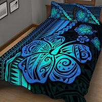 Polynesian Hibiscus Quilt Bed Set Hawaiian Style No.2 LT6 - Polynesian Pride