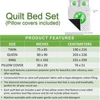 Yap Polynesian Quilt Bed Set Golden Coconut - Polynesian Pride