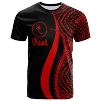 Chuuk T Shirt Red Micronesian Tentacle Tribal Pattern Unisex Red - Polynesian Pride