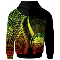 Federated States of Micronesia Hoodie Reggae Tentacle Tribal Pattern - Polynesian Pride