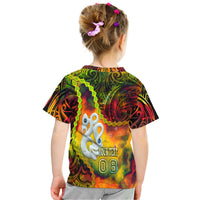 Custom New Zealand Maori T Shirt Aotearoa Manaia Reggae Paua Shell LT9 - Polynesian Pride