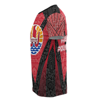 French Polynesia T Shirt National Flag Spotlight Style - Polynesian Pride