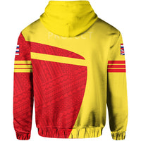 Hawaii Polynesian Mauna Kea Sport Zip up Hoodie Premium Style - Polynesian Pride