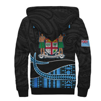 (Custom Personalised) Fiji Polynesian Sherpa Hoodie Featured Fijian Lovers LT13 - Polynesian Pride
